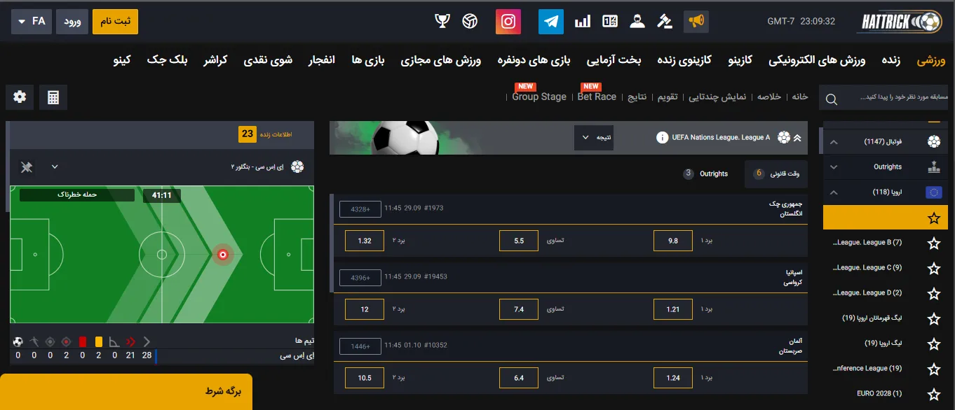 ضرایب هتریک بت واقعاً رقابتی است یا باید جای دیگری بروید؟